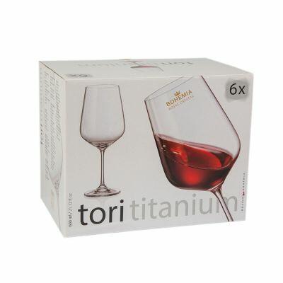 Jogo Taças Cristal 600ml 6 Peças Bohemia