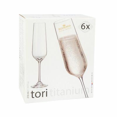 Jogo Taças Cristal Bohemia 210ml 6 Peças