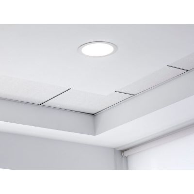 Painel LED Embutir Lux 24W 4000K Redondo Luz Neutra Taschibra