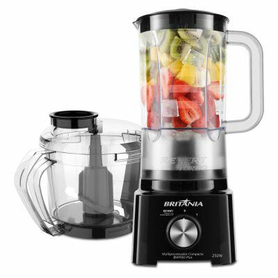 Multiprocessador Britânia BMP950P Plus 2 em 1 250W Preto Multiprocessador Britânia BMP950P Plus 2 em 1 250W Preto