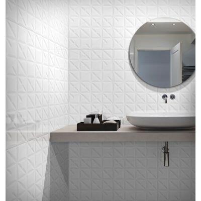 Revestimento Parede Bello Triunfo 771077 37x57 Bold Brilhante Branco Ilhabella Revestimento Parede Bello Triunfo 771077 37x57 Bold Brilhante Branco Ilhabella