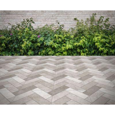 Piso Cerâmico Trento 773106 57x57 Bold Acetinado Cinza Ilhabella