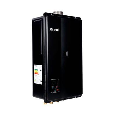 Aquecedor de Água a Gás GN Digital 32,5L/min Preta E33 Rinnai