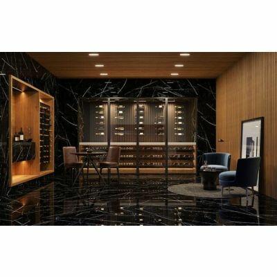 Porcelanato Royal Black Lux Retificado Polido 60x120 Biancogres
