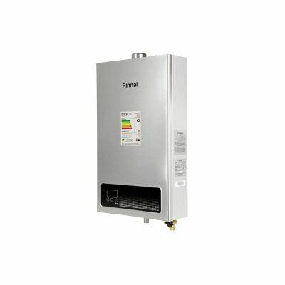 Aquecedor de Água a Gás GLP Digital 15L/min Prata REUE150FE Rinnai