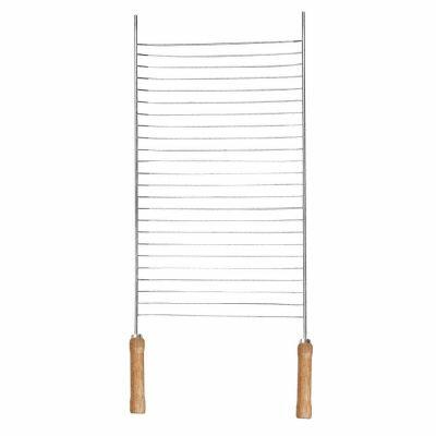 Grelha para Churrasco Simples Aço Cromado Mor