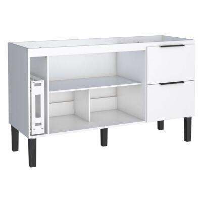 Balcão de Cozinha Cisne 144cm Branco Cozimax