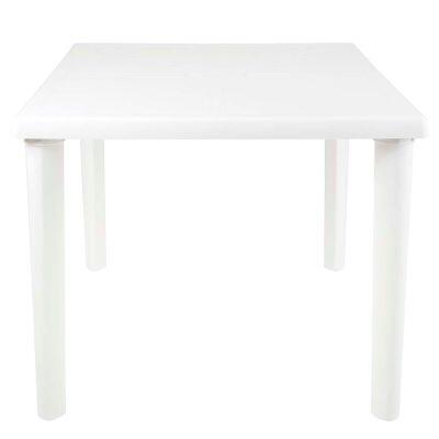 Mesa de Plástico Desmontável Mor Branca