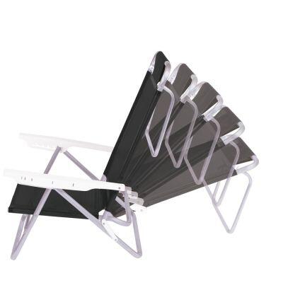 Cadeira de Praia Summer Preta Mor