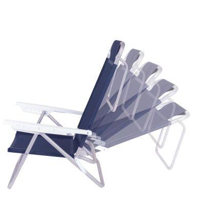 Cadeira de Praia Summer Azul Marinho Mor