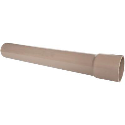 Tubo PVC 1m 25mm Marrom Plastilit