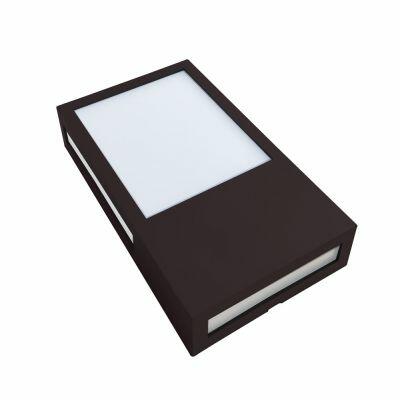 Arandela LED 12W Cube 6500K Café Bivolt Luz Branca Avant