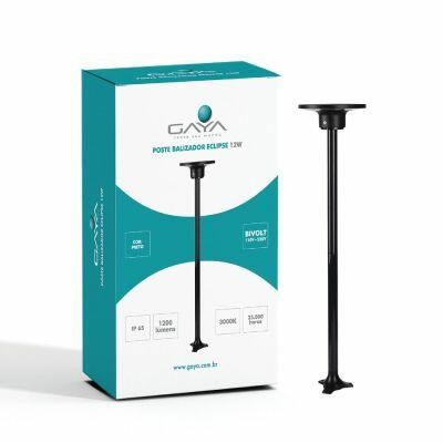 Balizador LED Linha Eclipse 12W Bivolt Gaya