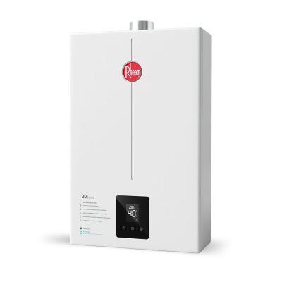 Aquecedor de Água a Gás Digital GLP 20l/min Prestige Bivolt Branco Rheem