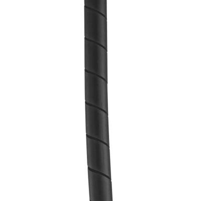 Organizador de Fios Frontec 2m 1/2 Tubo Espiral Preto Organizador de Fios Frontec 2m 1/2 Tubo Espiral Preto