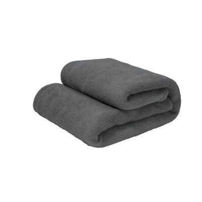 Cobertor Manta de Casal Liso Microfibra 180x220 com cores sortidas Camesa