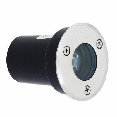 Balizador de Embutir 3W 3000K Inox Luz Amarela Gaya