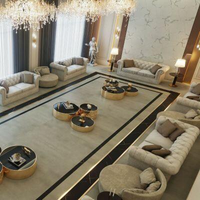 Piso Vinílico Arquitech Chateau Decor Cheverny 92x92