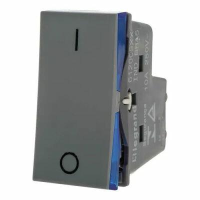 Módulo interruptor Bipolar Plus+ Legrand 612005cz 10A cinza acetinado Pial