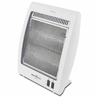 Aquecedor Halog AB800B 800W Branco Britânia Aquecedor Halog AB800B 800W Branco Britânia