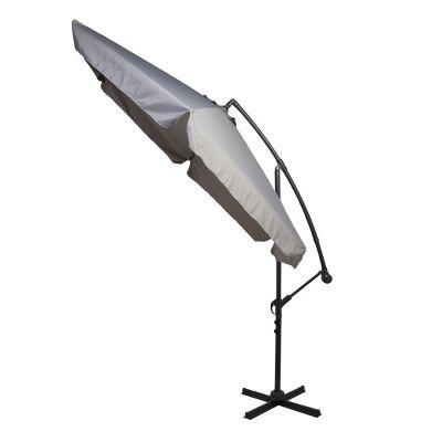 Ombrelone Alumínio 300cm Cinza Fascino Ombrelone Alumínio 300cm Cinza Fascino