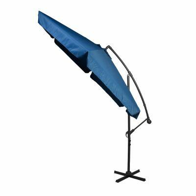 Ombrelone Alumínio 300cm Azul Marinho Fascino