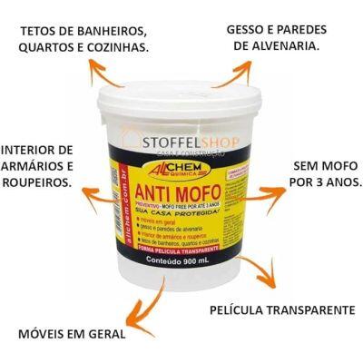 Anti-mofo Preventivo 900ml Sem Mofo Br Leitoso Allchem