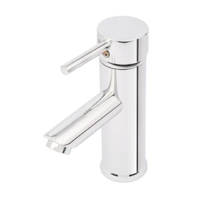 Kit Torneira Misturador Monocomando para Banheiro de Mesa Bica Baixa + Acess&oacute;rio Linfa Cromado Addra