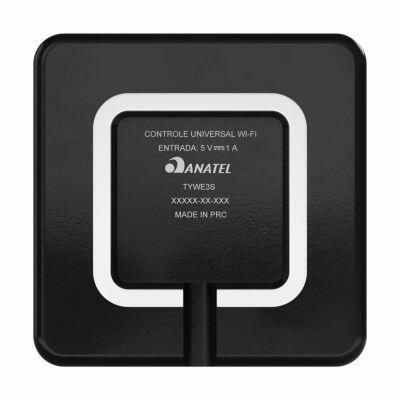Controle Universal Smart Wi-fi Whome Preto Brilho Roma