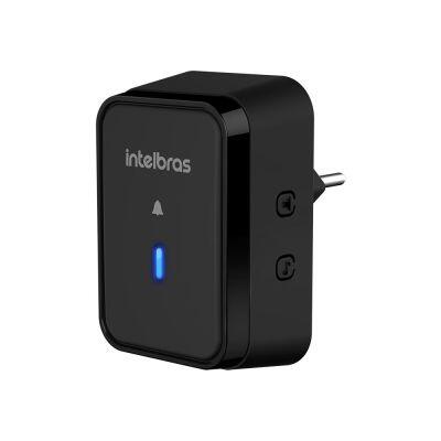 Campainha Sem Fio com Bateria CIB 101 Bivolt Preta Intelbras