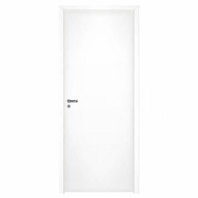 Kit Porta 2,10M X 80CM M12-M17 Direita Lisa Branca Interna Pinhal
