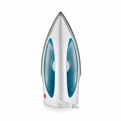 Ferro de passar a seco Iron Force Branco e Azul Elgin