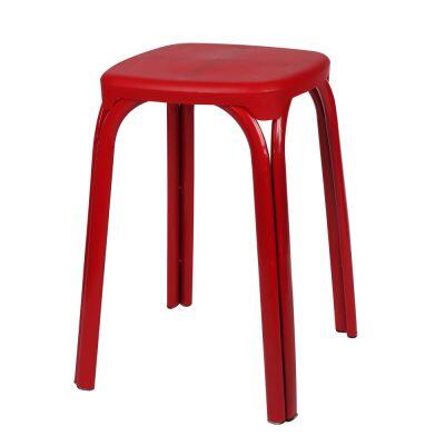 Banqueta Square Ferro Vermelho Diagonal Banqueta Square Ferro Vermelho Diagonal