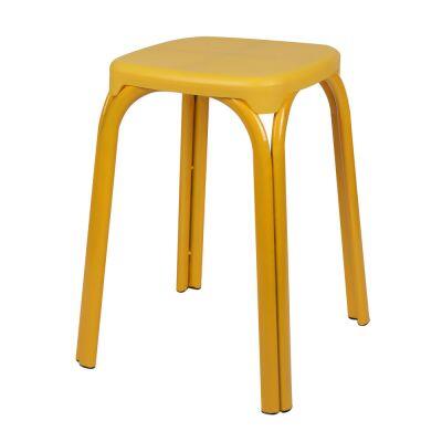 Banqueta Square Ferro Amarelo Diagonal Banqueta Square Ferro Amarelo Diagonal