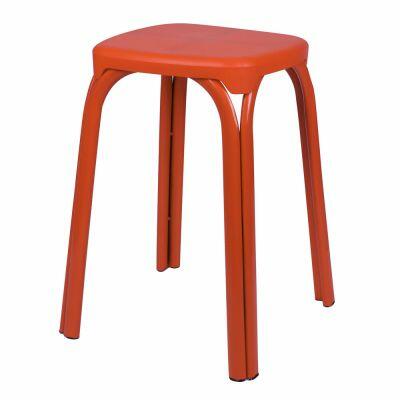 Banqueta Square Ferro Laranja Diagonal Banqueta Square Ferro Laranja Diagonal