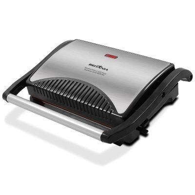 Sanduicheira Grill Supreme Bgr24g 850 Watts 220 Volts Inox Preta Britânia Sanduicheira Grill Supreme Bgr24g 850 Watts 220 Volts Inox Preta Britânia