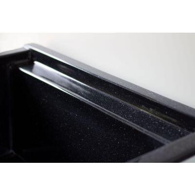 Tanque Vidro com Cuba 53cm Preto Venturi