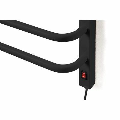 Toalheiro Térmico 1 Toalha lado Direito 220V Preto Flape