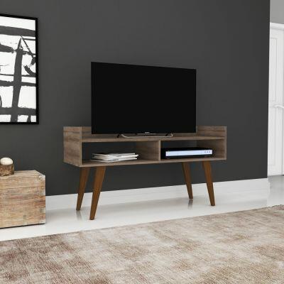 Aparador Rack 2 Nichos 122x64x40 Rustico Movelbento