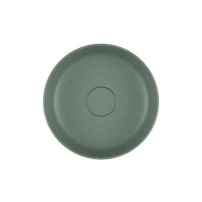Cuba para Banheiro de Apoio Redonda Slim 30cm Verde Sálvia L.12030.49 Deca