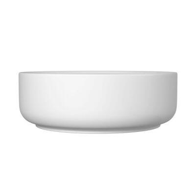 Cuba para Banheiro de Apoio Redonda Circolo Slim 40cm Branco Gelo L.12040.17 Deca