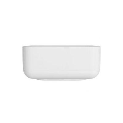 Cuba para Banheiro de Apoio Quadrada com Mesa Quadratta Slim 30x30 Branco Gelo L.11030.M.17 Deca