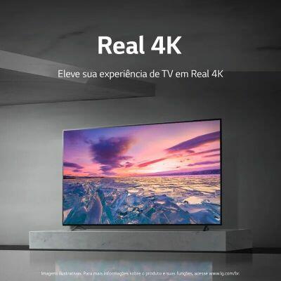 Smart TV LED 60" UHD 4K 60UQ8050PSB Bivolt Preto LG Smart TV LED 60" UHD 4K 60UQ8050PSB Bivolt Preto LG