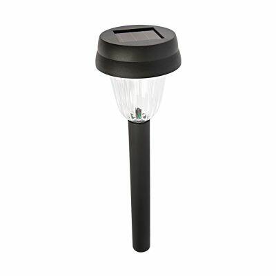 Espeto Jardim Solar LED 6000K 75mm Luz Branca Vitralux