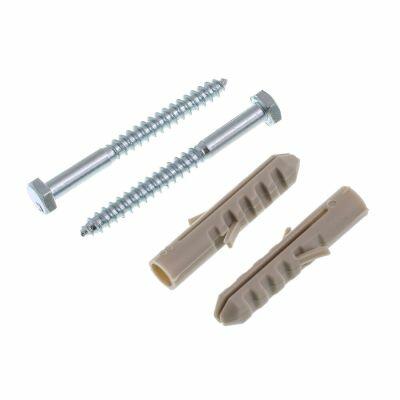 Bucha Sextavado Com Parafuso 8mm Cinza Bemfixa