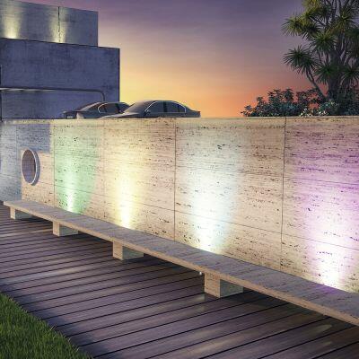 Refletor Led 50W Smart Wi-fi Autovolt Preto Tashibra