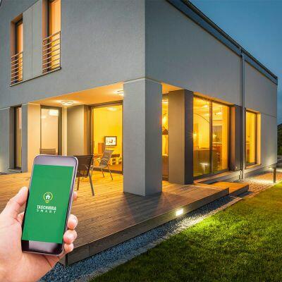 Painel Led de Sobrepor Smart 24W Wi-fi Branco Taschibra