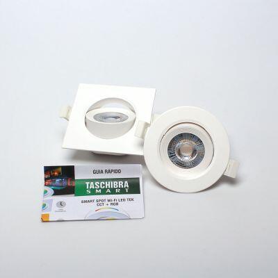 Spot Led Quadrado Smart Quadrado 5W Taschibra