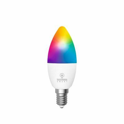 Lâmpada de Led Vela Smart Wi-fi RGB Branco Taschibra