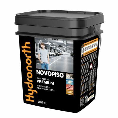 Tinta Novopiso Premium 18L Branco Fosco Hydronorth